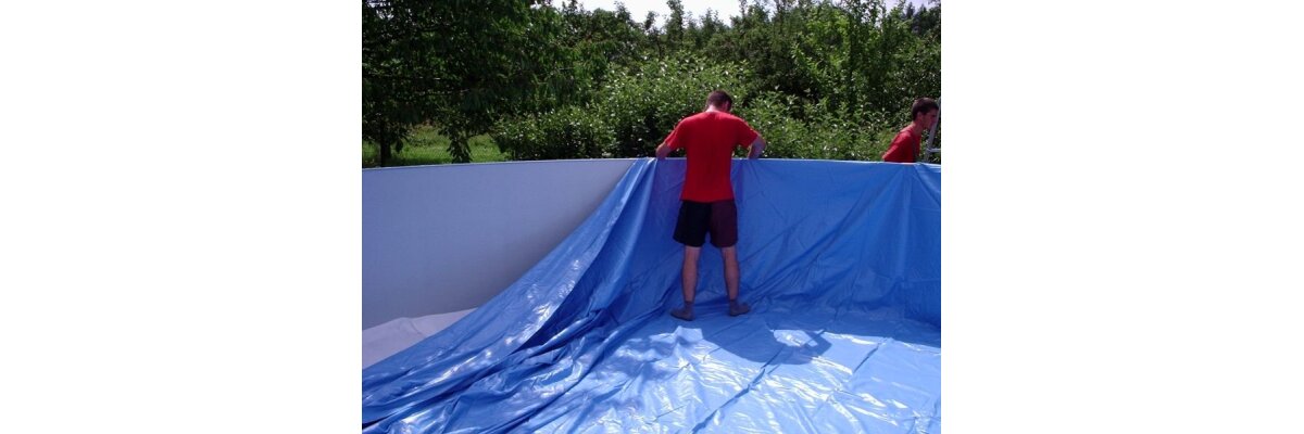 Warum sind Poolfolien im Durchmesser kleiner als der Pool? - Warum sind Poolfolien im Durchmesser kleiner als der Pool?