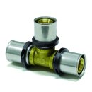 20 x 2 mm T-Stück Pressfitting DVGW
