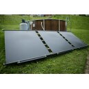 Solarheizung Platte 3,0 x 1,20m
