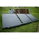 Solarheizung Platte 4,50 x 1,20m