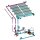 Solarheizung Platte 4,50 x 1,20m
