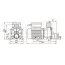 Whirlpoolpumpe EA390, Massagepumpe 900 W