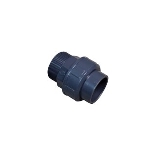 PVC Verschraubung 63 x 2" AG