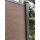 WPC Alu Sichtschutz Zaun braun 1,85 m