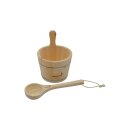 Sauna Zubehör Set - 5 Teilig