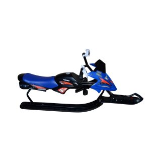 Snow Racer - Skibob Lenkschlitten blau