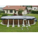 Abdeckplane mit Spannschloss für Ovalbecken 7,30 x...