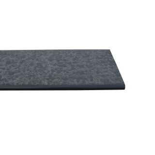 Granit Stufenplatte schwarz 119 x 32 x 3 cm