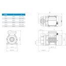 Schwimmbadpumpe Filterpumpe SPL 512 - 250W