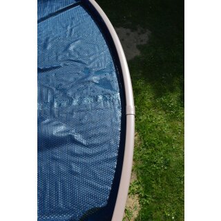 Solarnoppenfolie 5,25 x 3,20 m Oval 200mic blau-schwarz