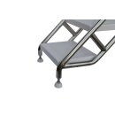 Pooltreppe Edelstahl 5 Stufig für Pools bis 150cm
