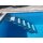 Pooltreppe Edelstahl 5 Stufig für Pools bis 150cm