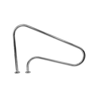 altone Haltegriff Edelstahl mit Flansch