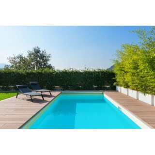 Schwimmbadfolie Rechteck 5,0 x 3,0 x 1,50m Sand 0,8 mm