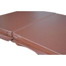 Whirlpool Thermo-Cover braun 160 x 160 cm