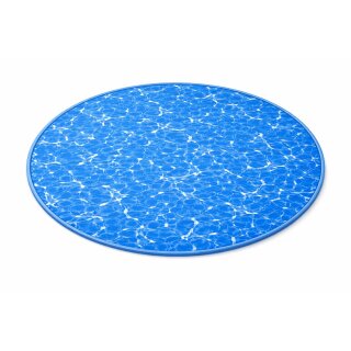Poolfolie Rund 4,50 x 1,50m Kristallblau classic / 0,5mm