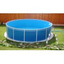 Poolfolie Rund 3,50 x 0,90m blau