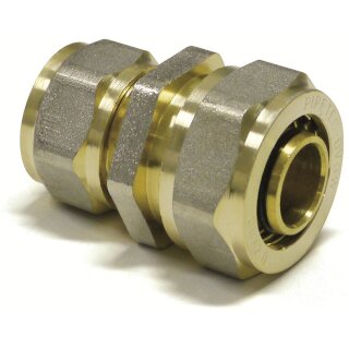 20 x 2 mm Muffe Reduziert 20-16mm Klemmringverschraubung DVGW